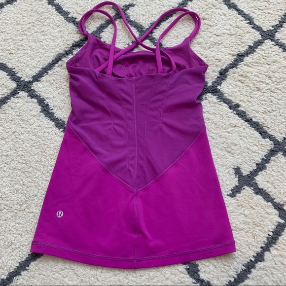 Sold! Lululemon tank with sheer back detail - Picture 4 of 8